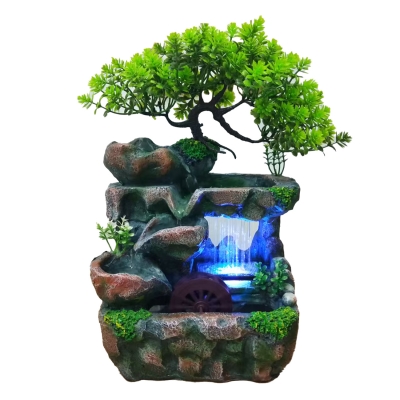 Декоративный настольный фонтан Hinoki, 20*15*28 см-1