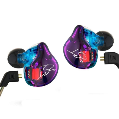 Гибридные наушники KZ ZST с микрофоном-6